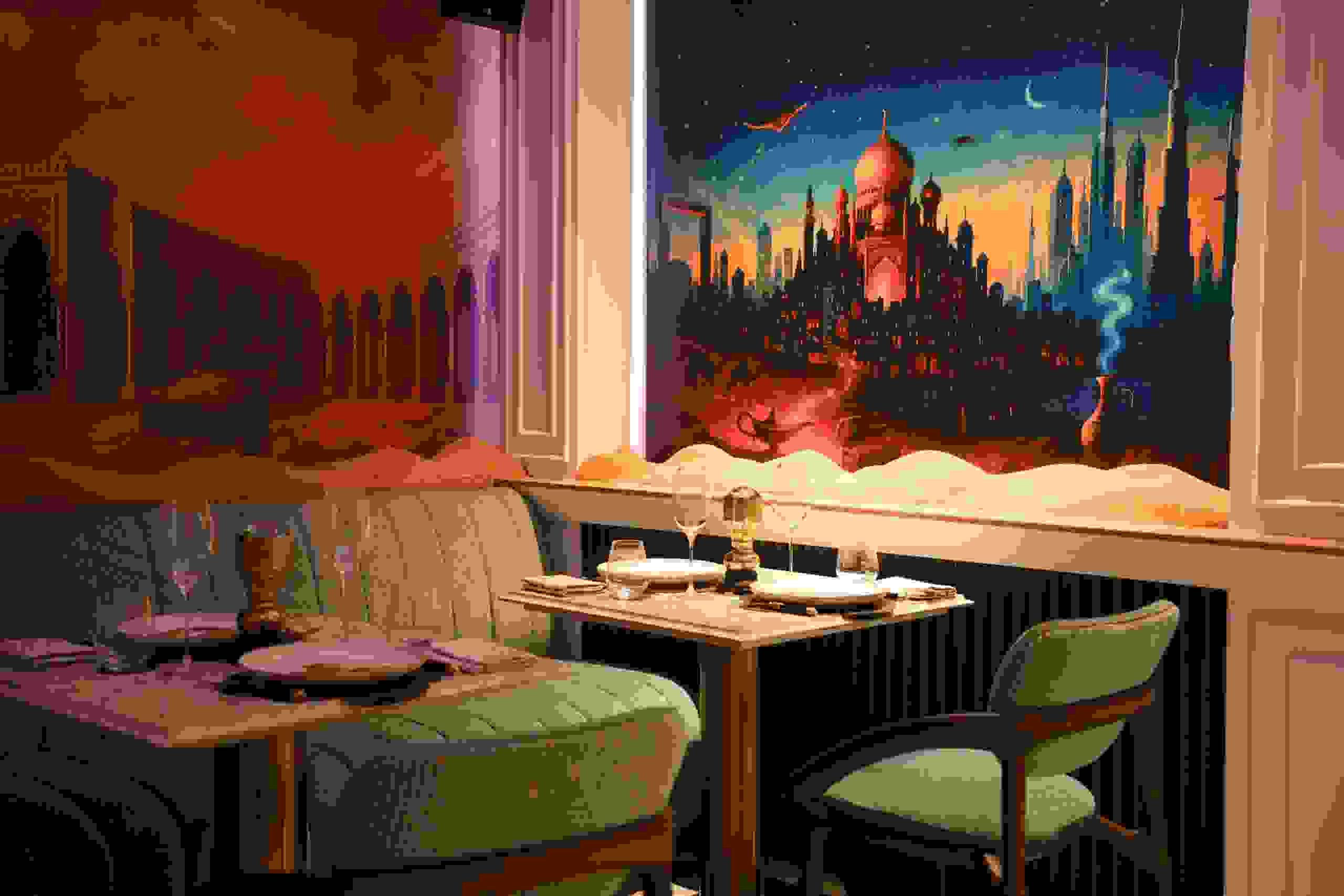 Ostura Restaurant draws inspiration from One Thousand and One Nights-image