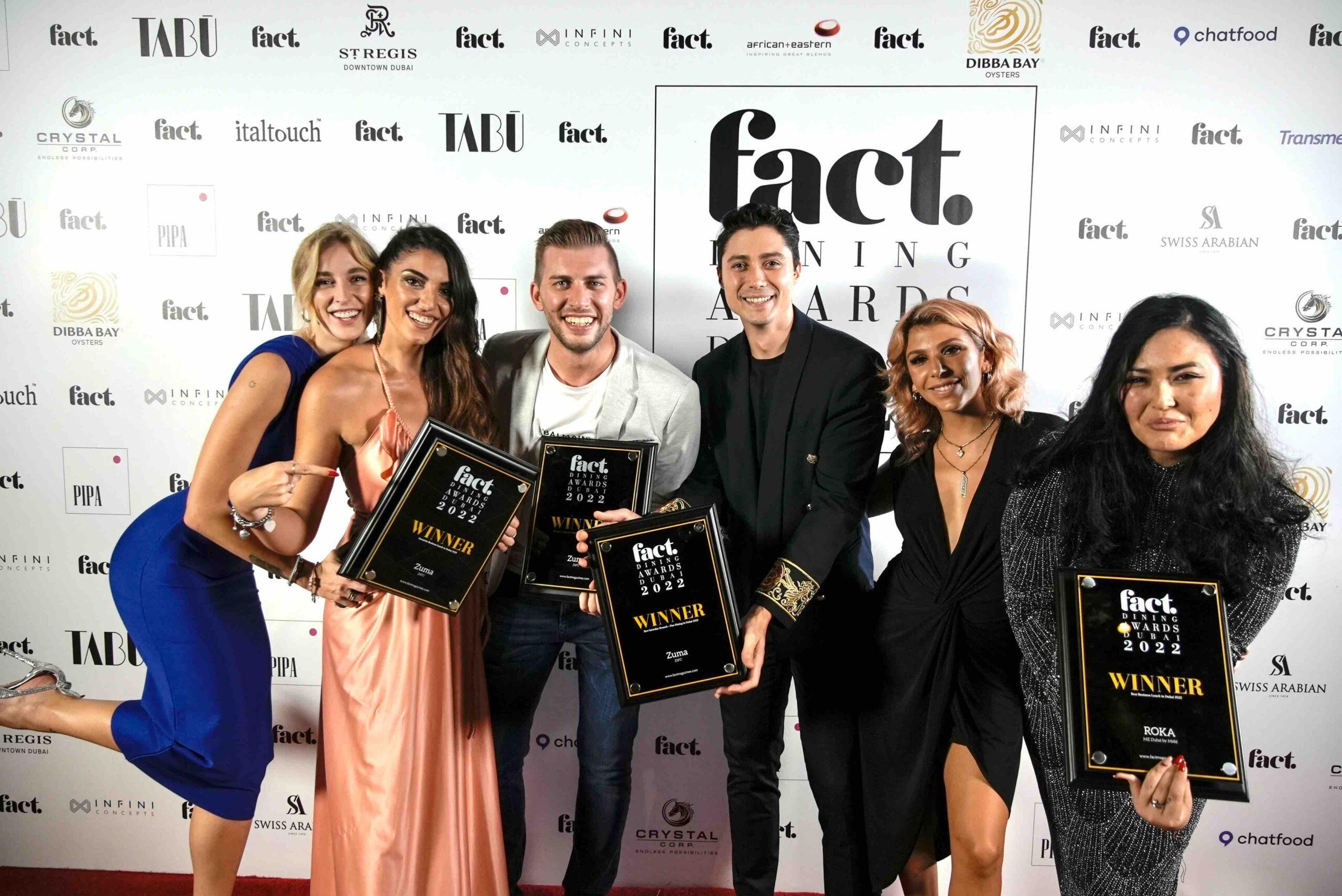 Fact Dining Awards Dubai 2022: The Winners