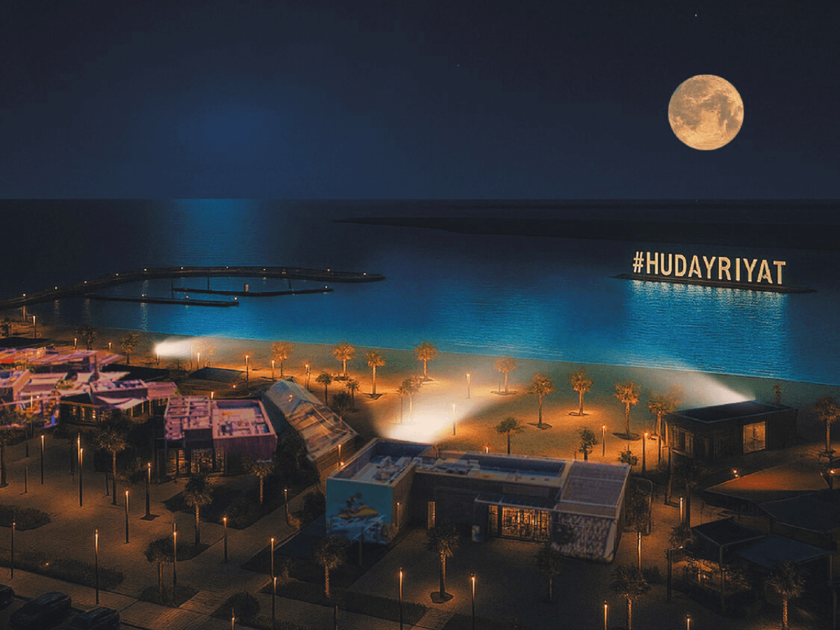 Abu Dhabi launches its first night swimming experience at Marsana East Beach