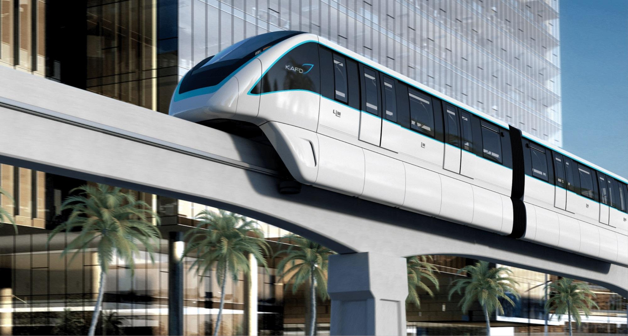 Details revealed: Riyadh’s KAFD is getting a driverless monorail