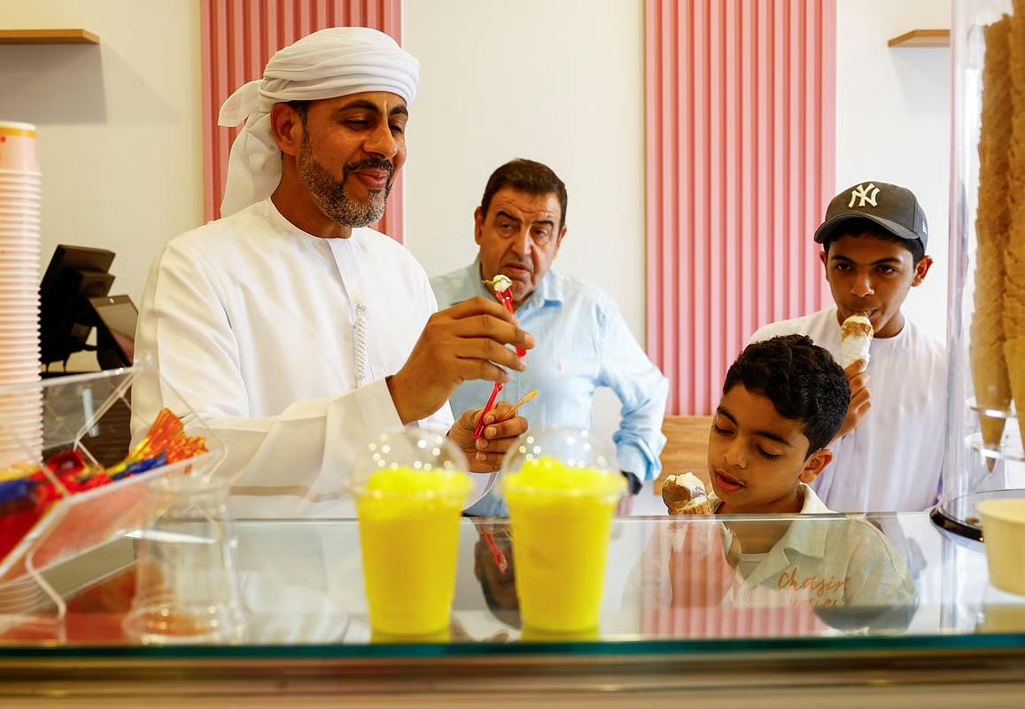 Adored Gazan ice cream parlour Kazem opens first UAE branch 