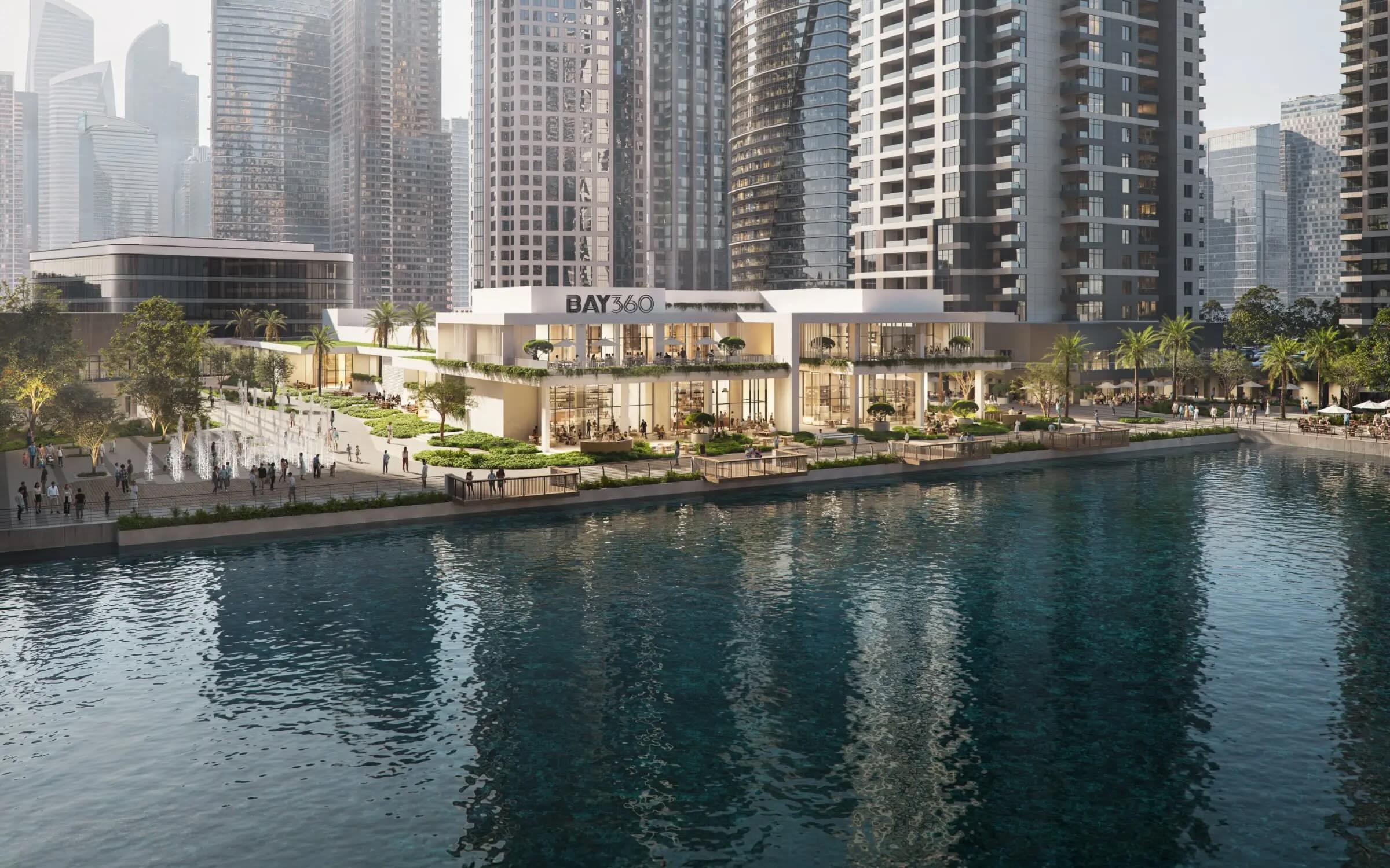 JLT’s drained lakes are making way for Bay360, a new waterfront hub