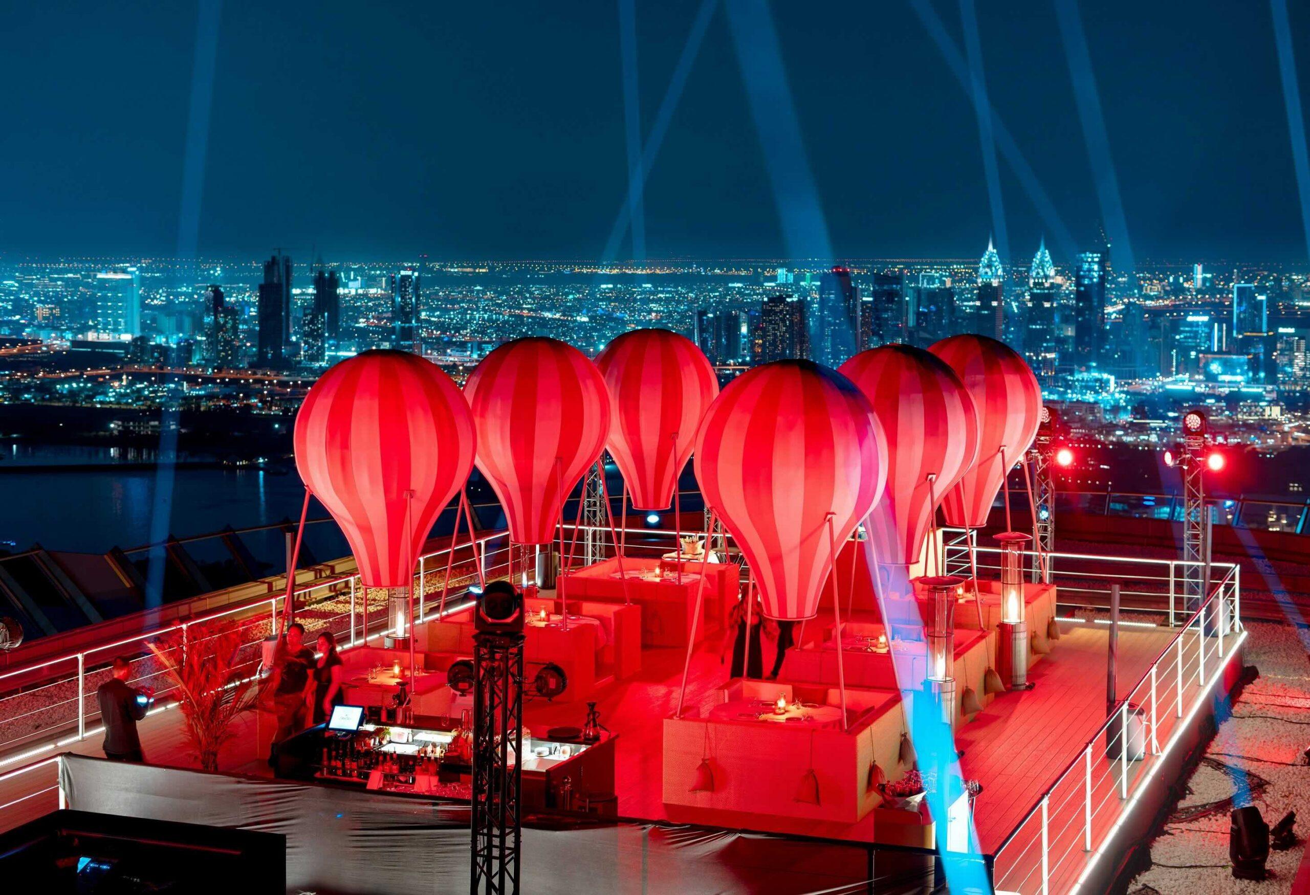 A hot air balloon dining experience is taking off in Dubai 